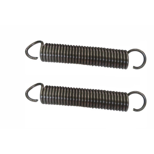 Tension Springs With Hooks 2Pack, 200mm Length, 5.0mm Wire Diameter, 32mm Outer Diameter