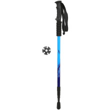 Shock Absorbing Trekking Poles, Adjustable Hiking Walking Sticks Strong Aluminum Lightweight Vibration Noise Reduction Ultralight Shaft Anti-Corrosion