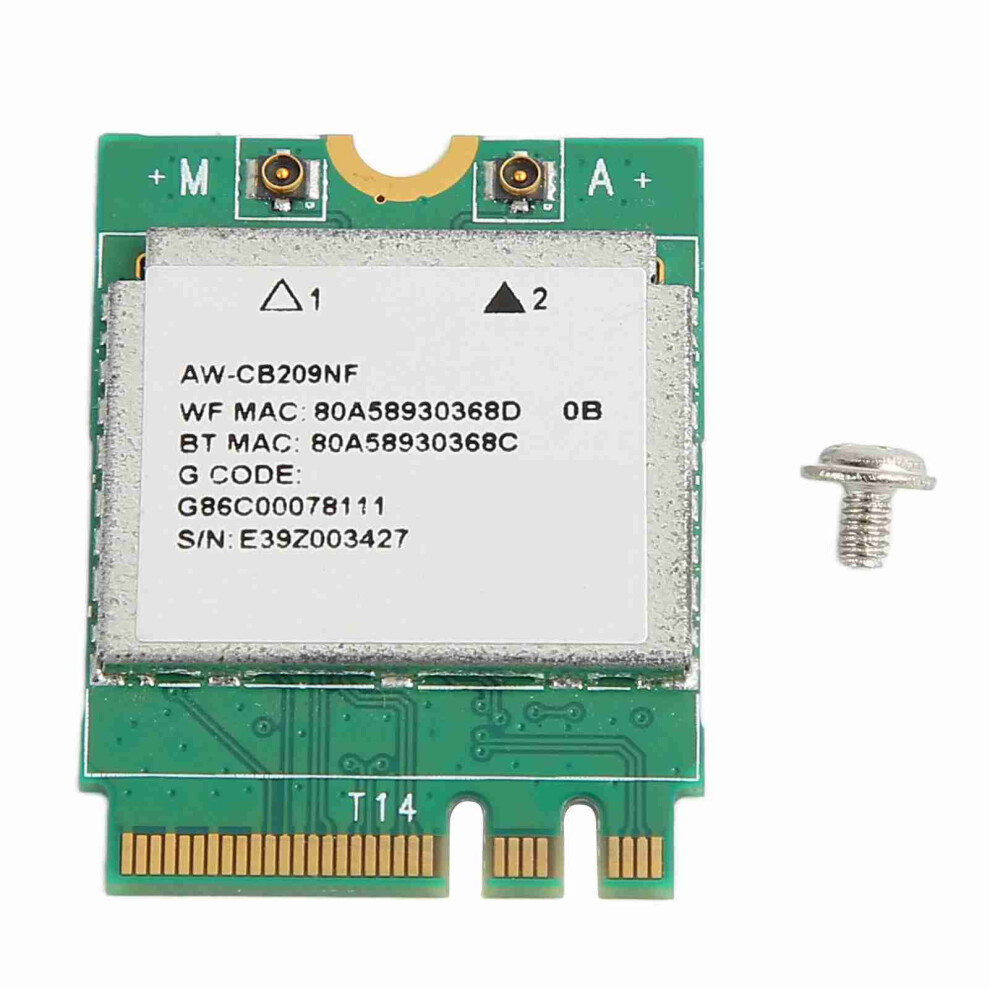 Dual Band M.2 Ngff Wifi Card 433Mbps 2.4Ghz/5Ghz For Laptops 7891373163224