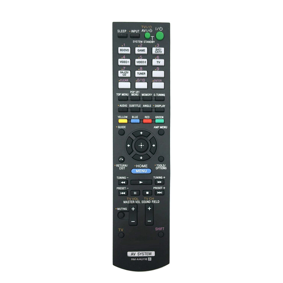 Remote Control For Sony Rm-Aau116 149270511 Rm-Aau104 Rm-Aau113 Str-Dh520 Av System 6935161447613