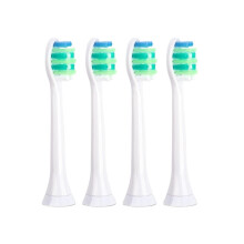 4pcs Electric Toothbrush Heads with Gentle Soft Bristles, Enhanced Deep Cleaning, Universal Fit