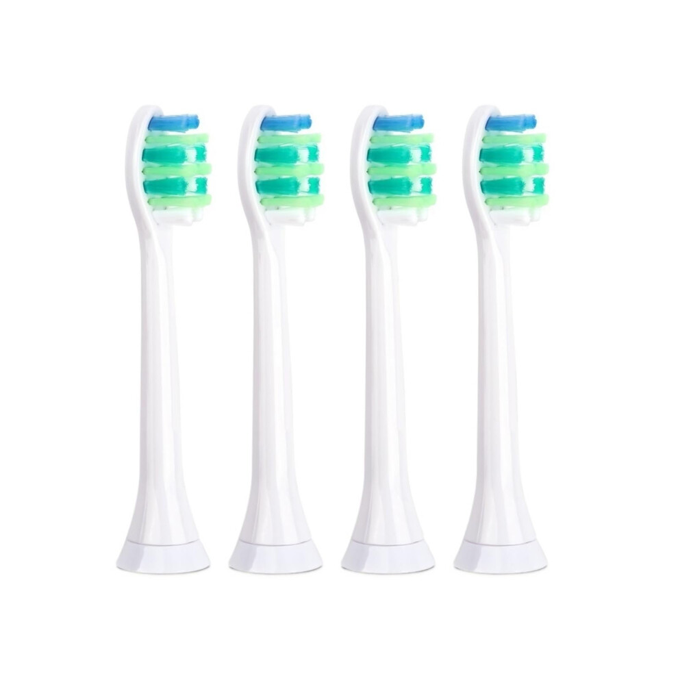 4pcs Electric Toothbrush Heads with Gentle Soft Bristles, Enhanced Deep Cleaning, Universal Fit
