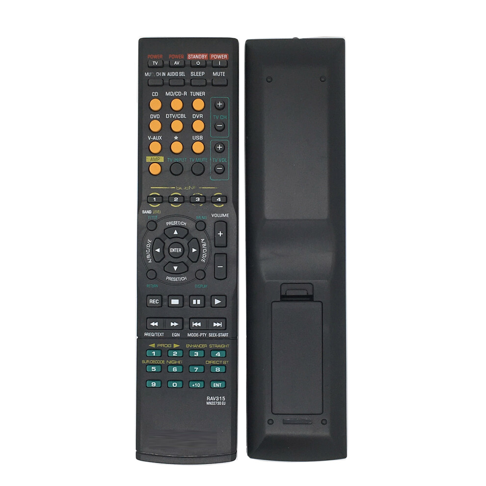 Remote Control For Yamaha Audio/Video Receiver Rx-V361 Yht-280Bl Htr-6025 Rx-V361bl Yht-380Bl Yht-685Sl 6935161447941