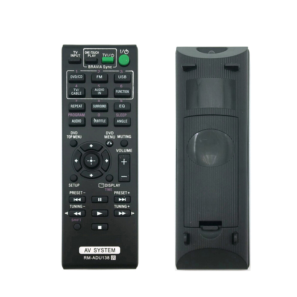 Rm-Adu138 Remote Control For Sony Dav-Tz135 Dav-Tz140 Dav-Tz145 Dav-Tz150 Hbd-Tz140 Hbd-Tz145 Home Theater System 6935161447767