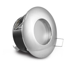 Luminária de embutir com regulagem suave de intensidade e sistema cardan para áreas úmidas, temperatura de cor personalizável, luz antirreflexo