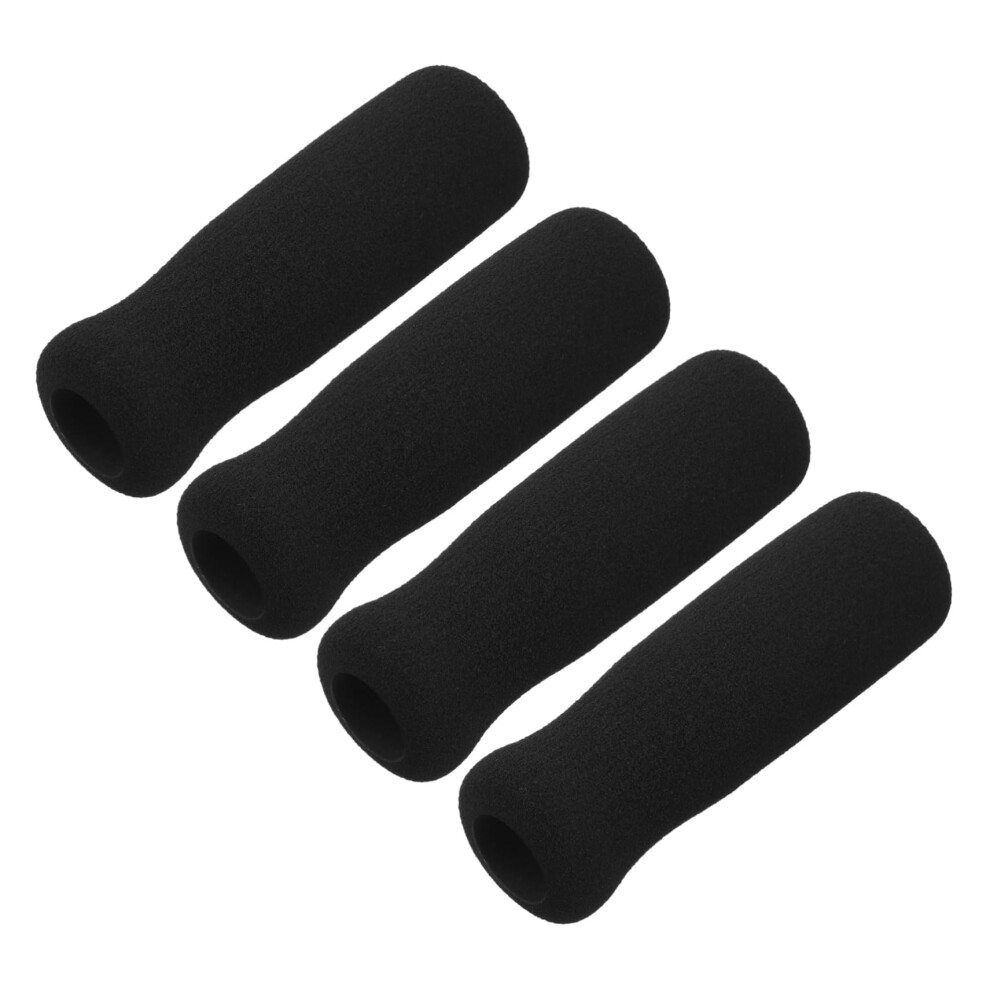 4Pcs Foam Walking Cane Handle Grips for Seniors, Ergonomic NonSlip Crutch Covers
