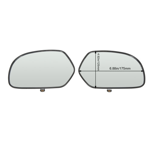 Motorcycle Side Rearview Mirror Replacement for Gold Wing GL1800 2001-2012 1