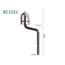 5 Stück Entgratwerkzeugset für die Verarbeitung von Metallkunststoff mit BC6301 BC8301 BC1041 BC1651 BC1251 Schneidköpfen und NB1000-Griff