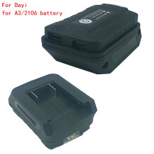 YAFEX Batterieadapter Konverter mit Licht für Dayi für A3/2106 Akku USB-Laden 2025 Hot Sale Marke. Gut und
