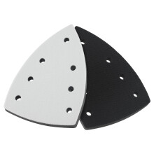 1pc Triangle Sandpaper 150x100mm Sponge Sanding Disc Sanding Pad Triangle Sanding Backer Pad For Pad 7Hole Sandpaper Backing Pad