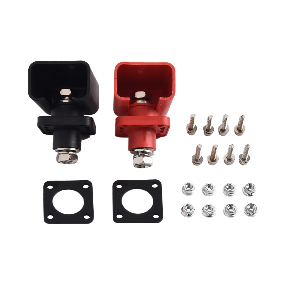 2Pcs 200A Through-Wall Type Lithium Battery Energy Storage Terminal Block Battery Connectors, Energy Storage Terminals 6935161549263