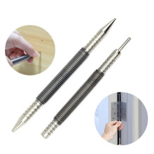 2 Pc Dual-Head Spring Nail Set 3500 PSI Hinge Pin Nail Remover Hammerless Nail Center Punch Tool For Door Pin Siding Removal Too