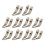 Smooth Head Tips Plastic Welding Tips Open Buckle Interface Silver Color 45 Degree Elbow Design Various Welding Tools 7