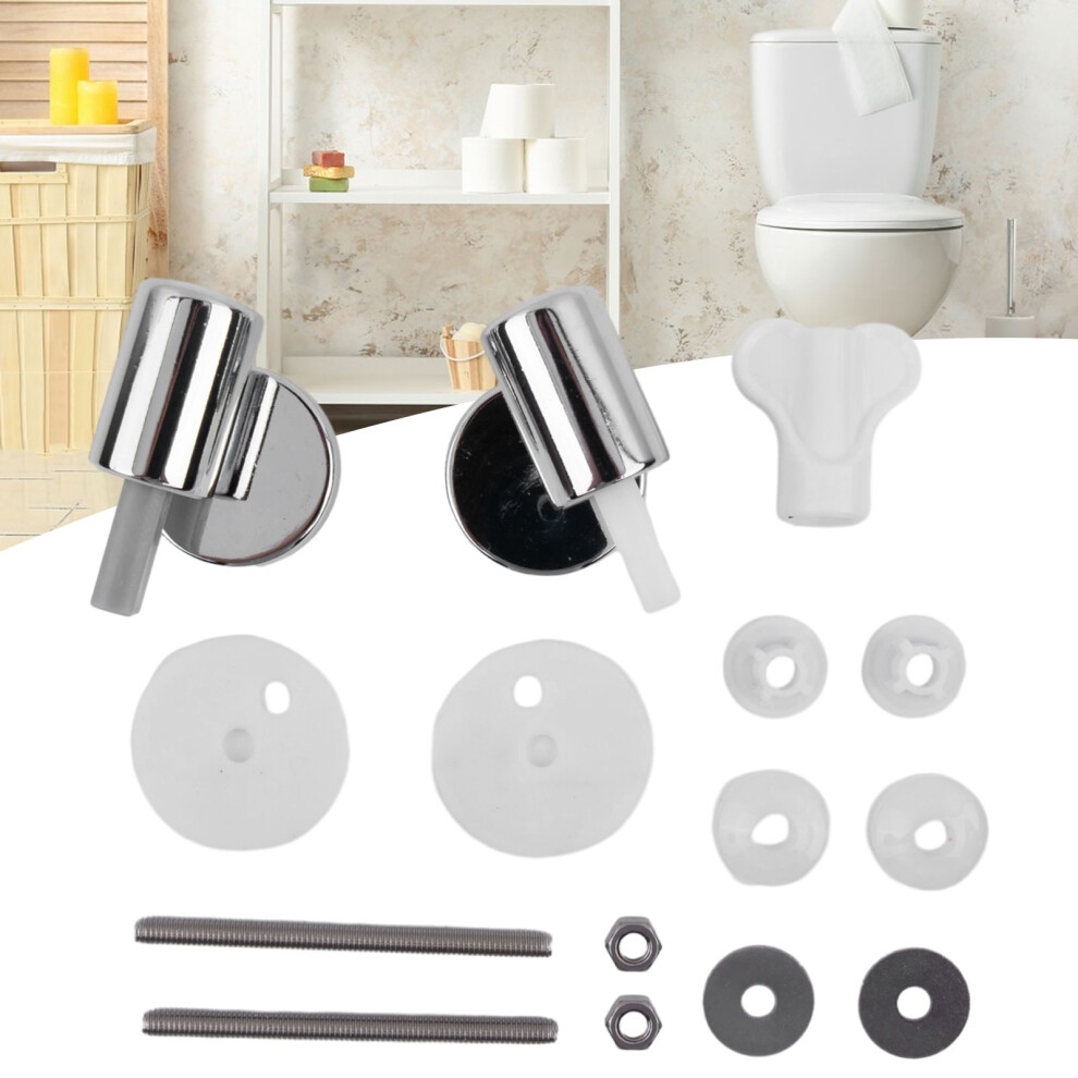 Toilet Soft Close Hinge Traditional Contemporary Toilet Lid Hinges Fixing Connector Replacement Bathroom Toilet Repair Accessory 6935161544756