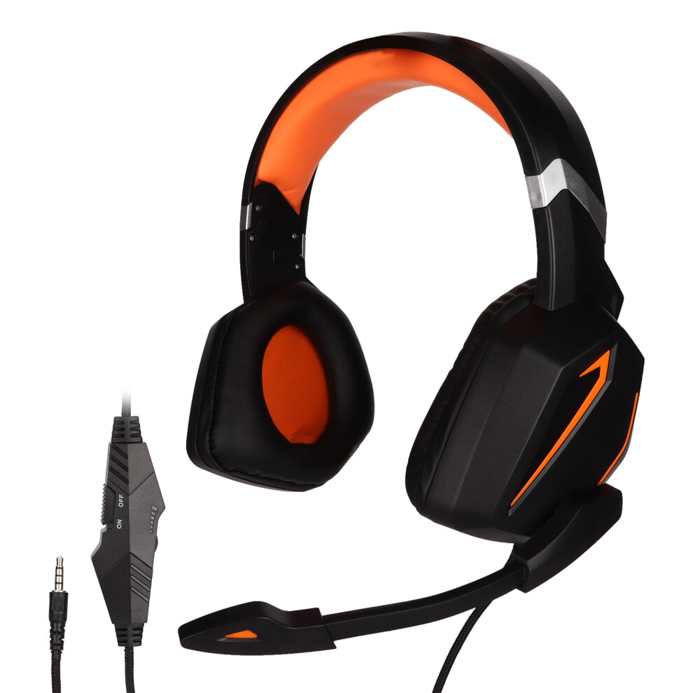 Gaming Headset With Mic For Ps4 Xbox One Pc - Over Ear Headphones With Noise Isolating Microphone Great Comfort To Wear In Line Sound Controls 9012494907803