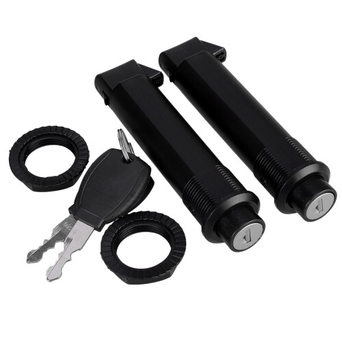 Motorcycle Locks with 2 Keys Set Replacement for Scooter Electromobile Hard Saddlebags Universal
