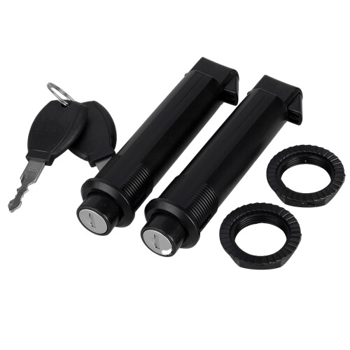 Motorcycle Locks with 2 Keys Set Replacement for Scooter Electromobile Hard Saddlebags Universal 1