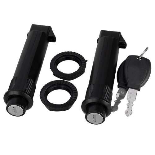 Motorcycle Locks with 2 Keys Set Replacement for Scooter Electromobile Hard Saddlebags Universal 2