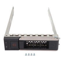 Hard Drive Caddy For Dell R740 R640 ABS Material Strong HDD Carrier SAS SATA Excellent Material Compatible With Screws Data Security And Hot Swap