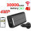 4G SIM Battery Operated Security Headlight Camera 4MP Floodlight Camera PIR Detection Wireless Outdoor CCTV Camera Durable 2