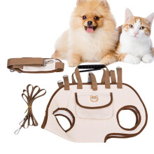 Small Dog Carrier Puppy Sling Bag Waterproof Cat Carrier for Hiking, Walks