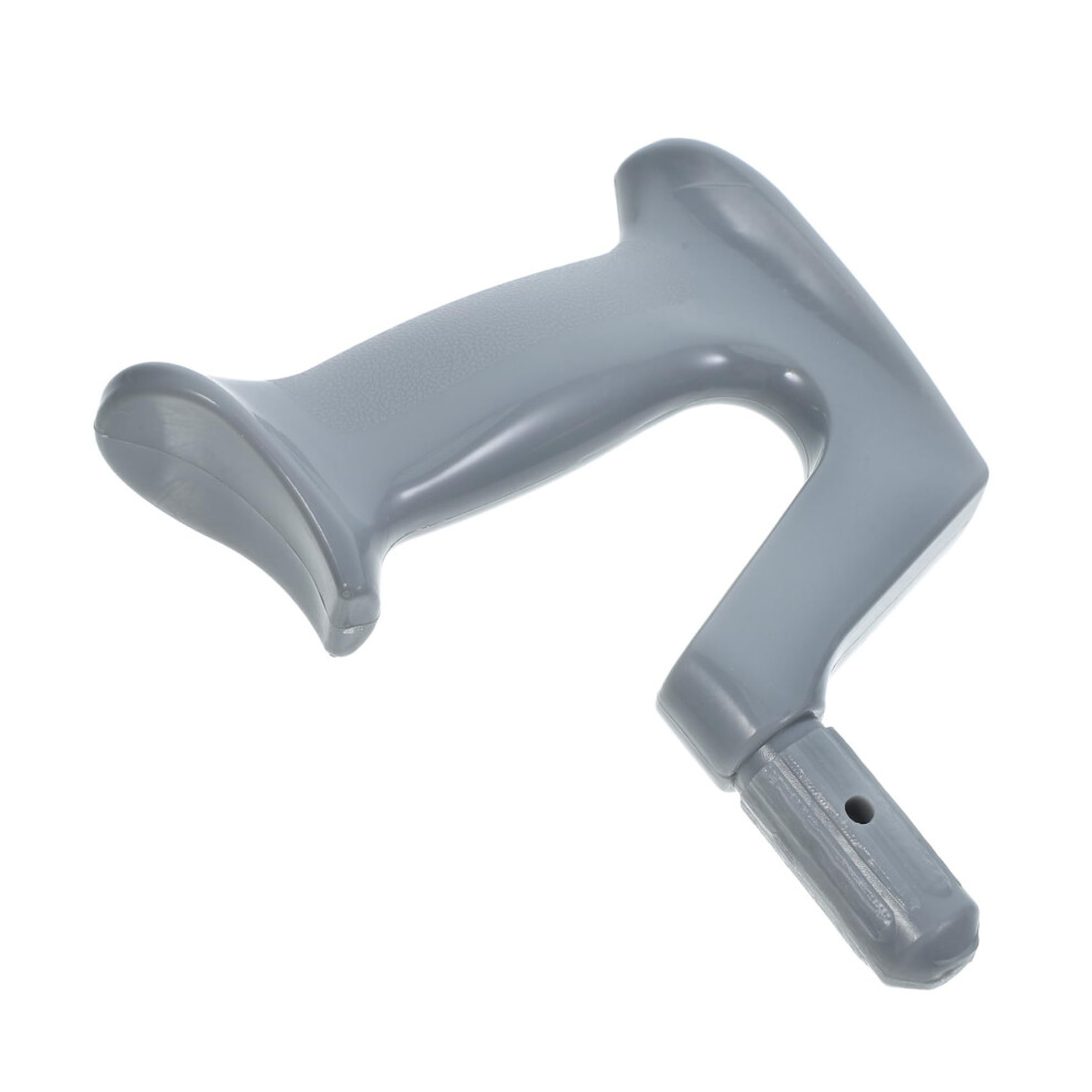 Walking Cane Handle Replacement Ergonomic Bow Grip Universal Fit Durable Plastic for Enhanced Stability