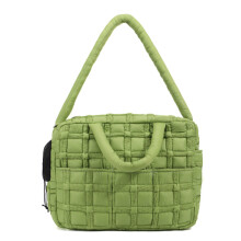 Pet Backpack Carrier Large Capacity Breathable Design for Small Animals Travel and Vet Visits Green