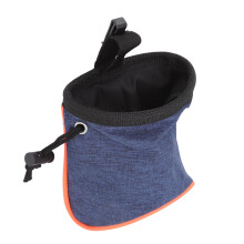 Collapsible Dog Treat Pouch with Poop Bag Dispenser, Blue, 14.5x11x15.5cm