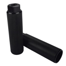 Aluminum Alloy Bike Pegs for BMX, Road Mountain Bikes AntiSkid, solid Foot Rests, A Ref: 2347