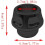 CNC Aluminum Motorcycle Front Fork Sliders Crash Protector for Easy Installation Black 2pcs 3