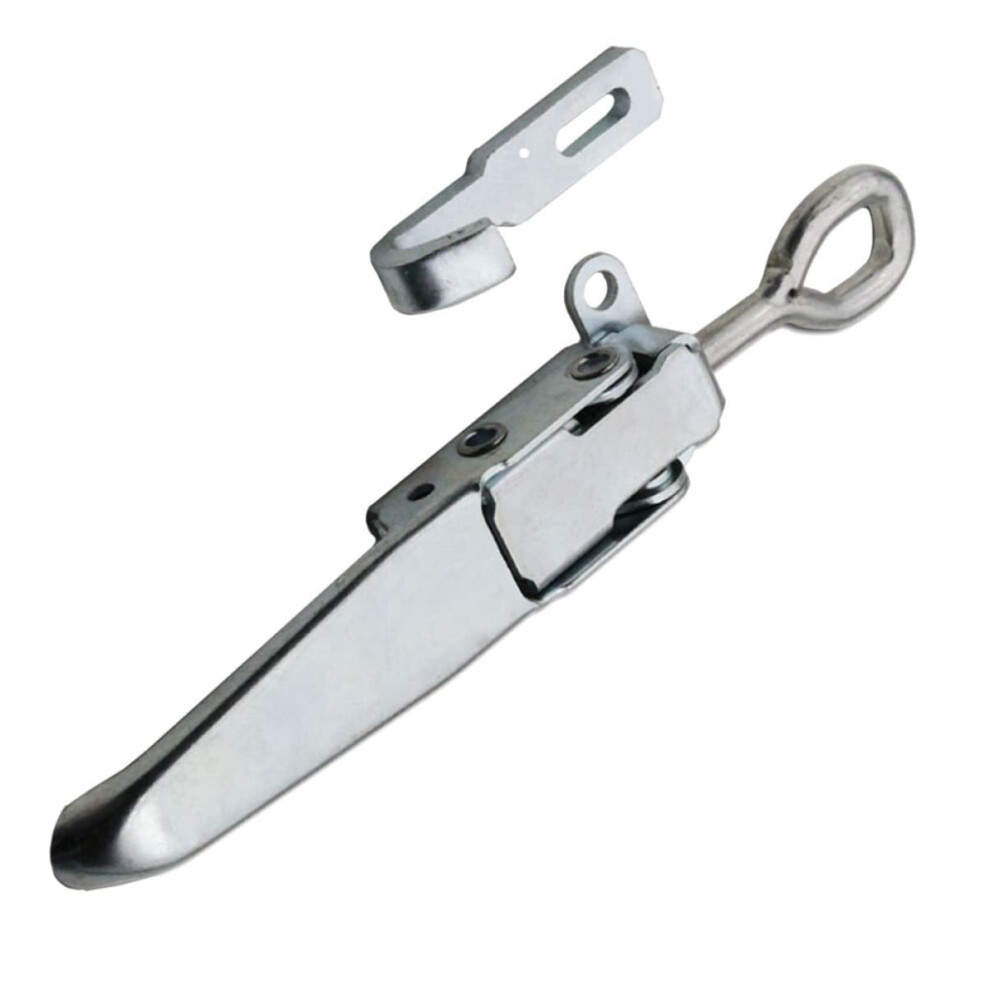 Clamping Anchor Toggle Multipurpose For Suitcase Duty Silver Locks Hasp Heavy Catch 9382693632821