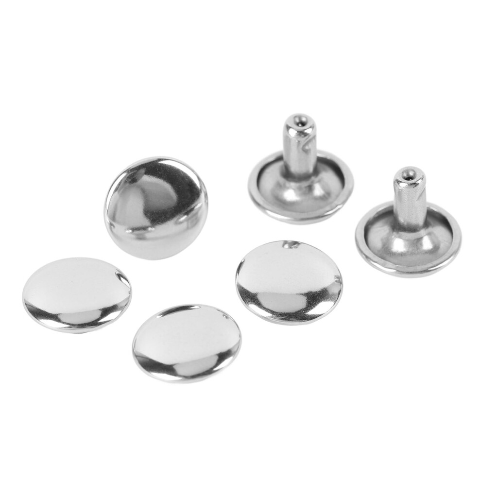 Double Cap Rivet Kit 10X8mm Stainless Steel Leather & Clothes Decoration 7651378415502