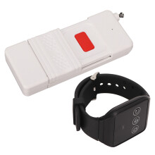 Elderly SOS Call Button Transmitter with Watch Receiver for Easy Alerts