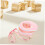 Hamster Carrier Bag with Breathable Adjustable Strap for Small Pets Pink 4