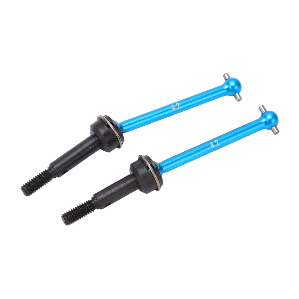 42Mm Aluminum Cvd Drive Shaft For Tamiya Xv01/Tc01 Rc Cars - Blue/Black 4641375396952