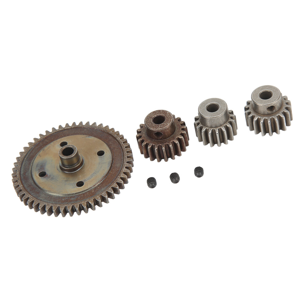 Rc Car Gear Set 50T Metal Main Gear & 17T 19T 21T Pinions For 1/8 & 1/7 Rc Cars 4901374773445