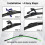 Front Wiper Blades 21 Inch Rubber Replacement Windshield Wipers 2 Pack for Audi TT MK1 19982003 4