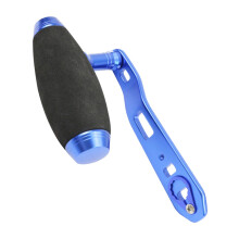 Aluminum Alloys Fishing Reel Handle Power Handle Knob Grip Replacement for Baitcasting Reels, Durable and Lightweight Design
