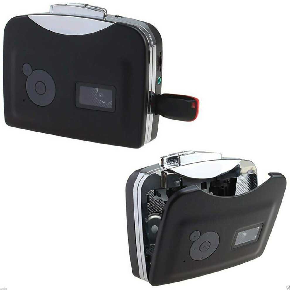 Cassette To Mp3 Usb Converter, Stereo Headphones Included 9189345324031