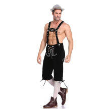 Men's Traditional Leather Pants 70s 90s Outfit Halloween Leather Pants