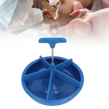 Piglet Feeding Bowl, Piglet Feeding Bowl, Pig Feeding Bowl, Plastic with Capacity, Easy to Clean, Pig Feeding Bowl, Livestock Food for Farm