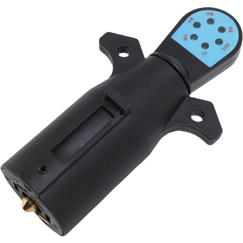 7pin plug tester for motorhome trailers, designed for longterm use 1