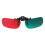 Red Green Clip-On Glasses for Amblyopia Visual Training Resin Adjustable 11