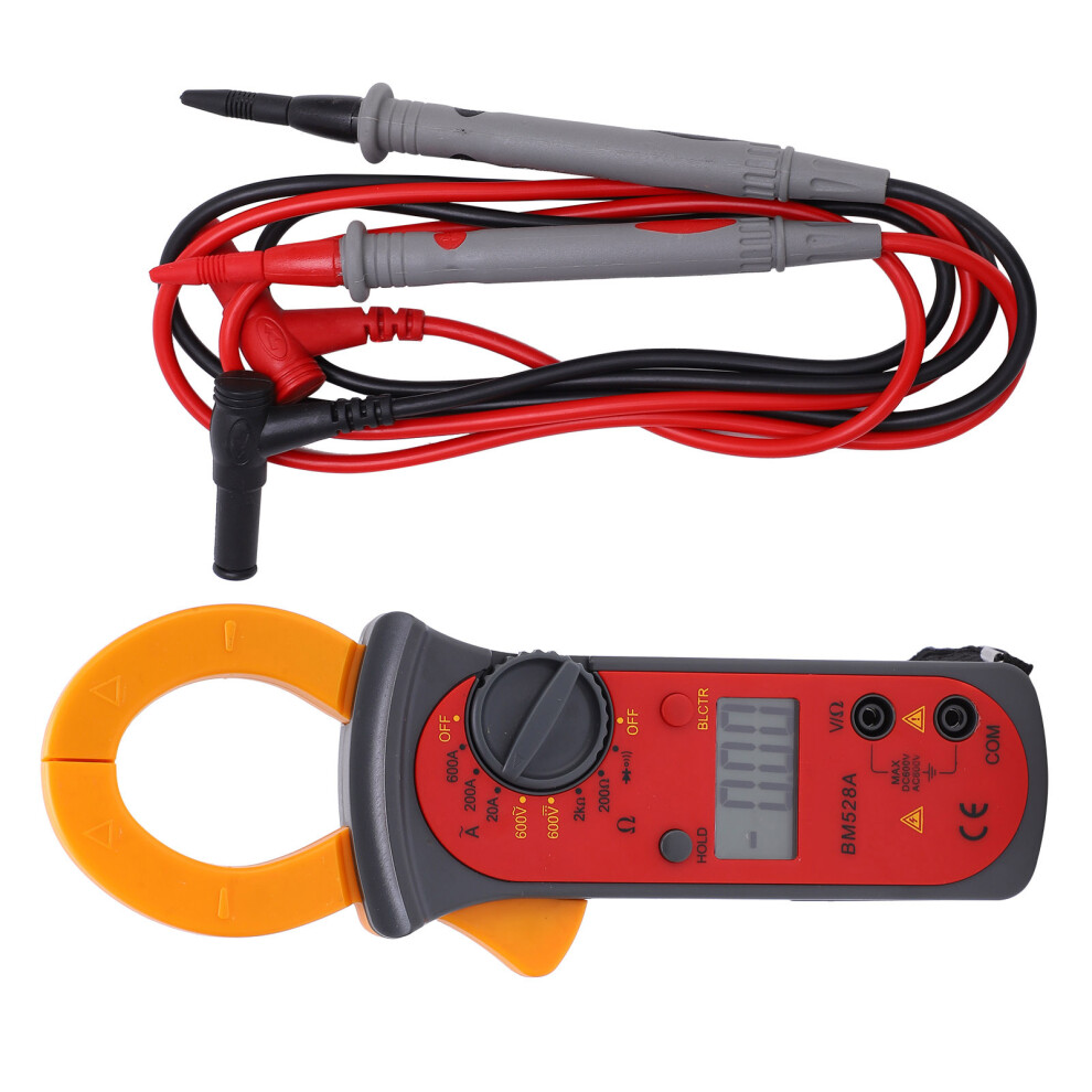600A 600V Clamp Meter Digital Voltage Current Tester Lcd Multimeter 8081377524087