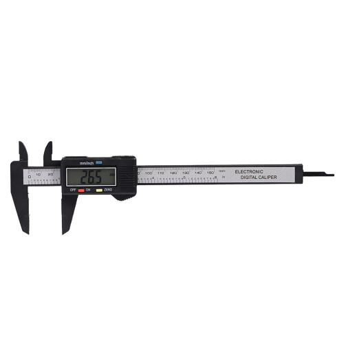 Electronic Micrometer Digital Caliper, Accurate Measuring Tool With Unit Conversion, Black, 0-150mm, Auto-Off Feature, Premium Material For Portable