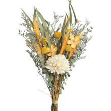 Natural Real Flowers for DIY Craft Projects, Dried Flowers Bouquet with Lifelike Detail and Handmade Artistry, Floral Arrangements Designed for Table