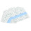 Versatile 100pcs 8x8cm Transparent Makeup Mixing Palette - Disposable 1