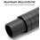 Fork Stem Extender for MTB, Solid Secure Durable Aluminium Alloy, Comfortable Operation for Flexible Handling, Lightweight Design 3