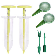 6 Piece Mini Garden Tool Set For Comfortable Planting And Minimal Fatigue Yellow Ergonomic Lightweight Hand Tools