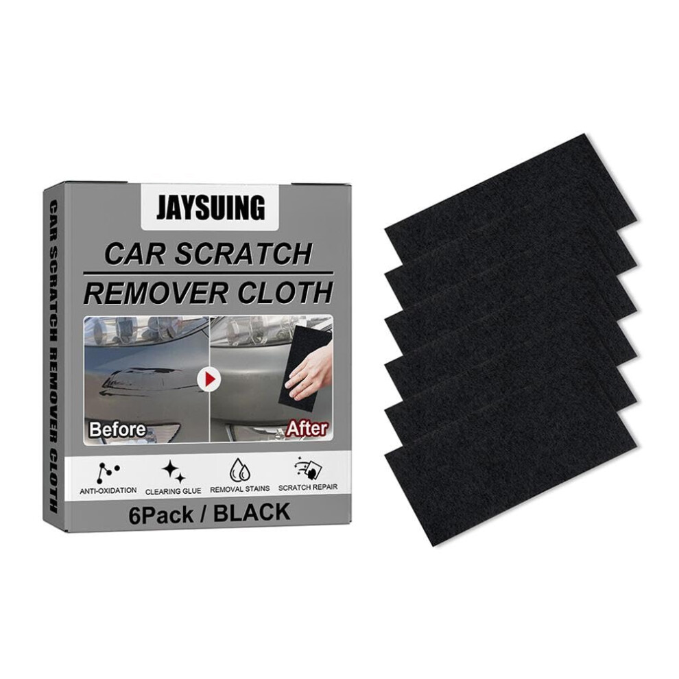 Car Scratch Remover Cloth 6Pcs Box Nano Multipurpose Paint Tool With Instant Scratch Removal 9199774032681